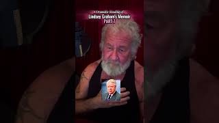 Reading Lindsey Graham’s Memoir Pt7 politics funny trump kamala vo fy election usa books [upl. by Analart]