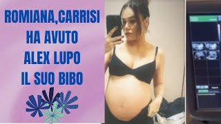 ROMINA CARRISI AL SUO PRIMO PARTO IL BIMBO SI CHIAMA ALEX LUPO [upl. by Adnima]