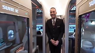 Inside Emirates B777 Business Class [upl. by Nort]