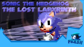 Sonic the Hedgehog  The Lost Labyrinth Sprite Animation [upl. by Tollmann]