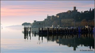 LAGO TRASIMENO  PASSIGNANO IN INVERNO  Winter the lake Trasimeno  4k [upl. by Alair]