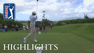 Dustin Johnson extended highlights  Round 1  Sentry [upl. by Annmaria]