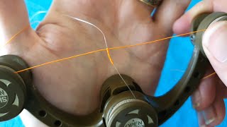 FG KNOT Tool Tutorial  Tie Braid to Leader Easy amp Fast  Knot Assist 20 [upl. by Arissa]