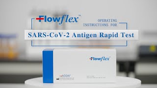 Flowflex SARSCoV2 Antigen Rapid Test Video English [upl. by Karry816]