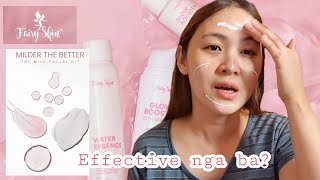 FAIRY SKIN MILD FACIAL KIT EFFECTIVE NGA BA PART 1  PAANO NGA BA GAMITIN [upl. by Buonomo354]