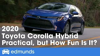 2020 Toyota Corolla Hybrid Practical but How Fun Is It to Drive  Edmunds [upl. by Alisa]