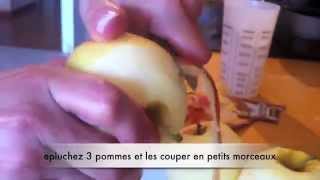 recette crumble aux pommes chocolat banane [upl. by Novar]