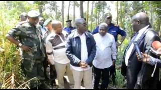 Le Premier Ministre de la RDC Augustin MATATA Mponyo Mapon à Beni le 16 Aout 2016 Reportage Musafir [upl. by Esiled]