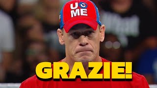 JOHN CENA dice ADDIO al WRESTLING  WWE Money in the Bank 2024 [upl. by Naoj]