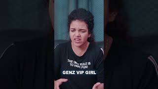 Genz Vip neenga kelvi patrukkingala comedy araathi tamilcomedy araathugirl tamilmovie [upl. by Othe]