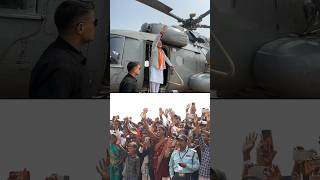 PM Modi receives ecstatic welcome upon his arrival in Garhwa Jharkhand  shorts [upl. by Hayikat675]