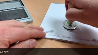 Adding Solvent to an Ink Pad [upl. by Agnola]