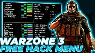 COD Warzone 3 Hack 2024  COD Warzone 3 Hacks Menu  Warzone 3 Hack Download [upl. by Hilten]