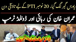 Imran Khan horoscope and Trump  20th November important for PTI  Dr Umar Farooq astrology [upl. by Barbur]