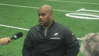 Eagles RB coach Duce Staley on LeGarrette Blount [upl. by Genaro631]