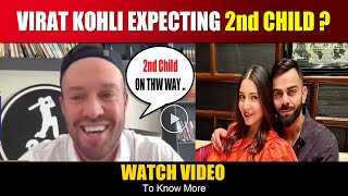 Ab De Villiers Reveals  Cricketer Virat Kohli amp Actress Anushka Sharma Expected 2nd Baby [upl. by Demah]