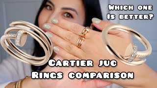 Cartier Juste Un Clou Rings Comparison Which is the Best Ring [upl. by Amiaj]