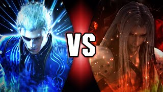 Vergil vs Sephiroth Devil May Cry vs Final Fantasy  VS Trailer [upl. by Adnilab827]