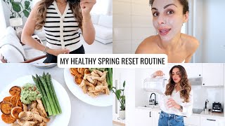 VLOG  My Healthy Reset Routine Spring Fashion Haul amp Getting Back On Track  Annie Jaffrey [upl. by Esir]