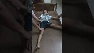 Devarajan doing a MORO REFLEX INTEGRATION EXERCISE Starfish like share Subscribe [upl. by Cuttler]