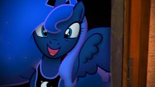 Lunas Nightmare Night Visit MLP in real life [upl. by Rachaba]