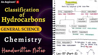 Chemistry  Chapter13 Hydrocarbons  Lec57Part2  General Science  An Aspirant [upl. by Smith]