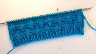 Easy knitting design 🥏💙for beginners 🥏💙 [upl. by Dlanger]