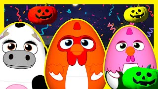 🎃 A Jugar con Calabazas y Huevos de La Granja de Zenón  Halloween 🎃  A Jugar [upl. by Kcirdorb4]