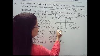 Numerical on Translation and Rotation of a object Lec38 [upl. by Yecies]