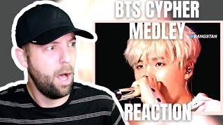 BTS Cypher Medley LIVE REACTION  Metal Music Fan Reaction [upl. by Eilahtan]