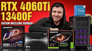 BEKLENEN PC RTX 4060 Ti 8GB ve i5 13400F Sistem İnceleme Rehberi 🔴 [upl. by Ahsieni]