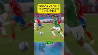 Resumen Bolivia vs Chile Goles eliminatorias 2024 eliminatorias copamundial chile bolivia [upl. by Droffig]