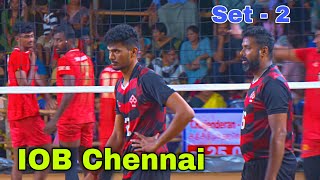 💥 IOB Chennai Vs Indian Bank  Set  2  Bargur Match  2024 [upl. by Casimire534]