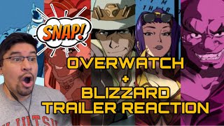 Overwatch  Blizzard collab trailer reaction [upl. by Vallonia770]