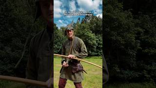 Swallowtail Arrow 🏹 medieval medievalhistory robinhood longbow [upl. by Lemrac]