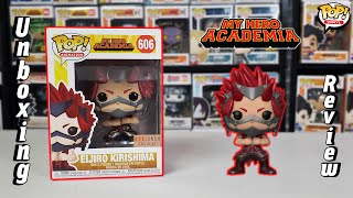 My Hero Academia Metallic Kirishima Box Lunch Exclusive Funko Pop Unboxing [upl. by Garibald]