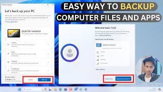 Easiest Way to Backup Your Computer Data 2024  How To Backup Windows 10 and 11 For Free I [upl. by Rufe]