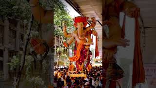 Parelcha Raja Visarjan 🙏❤️lalbaughcharaja ganpatibappa ganesh mumbai visarjan youtubeshorts [upl. by Rog]