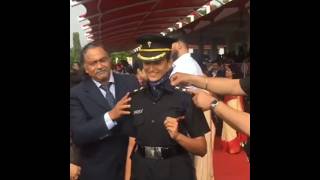 PROUD MOMENT Indian ARMY offeser LIEFTENAL join to Indian army girls motivational shortvideo army [upl. by Narhet]