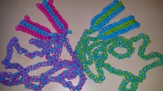 RAINBOW LOOM quotJUMPALOOMquot JUMP ROPE  How to make a rainbow loom jump rope [upl. by Haberman]