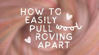 Getting started with Wool Roving Stepbystep Wet Felting for Beginners [upl. by Estrin]