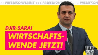 FDP Pressekonferenz mit Bijan DjirSarai [upl. by Arrio]