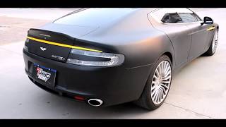 Aston Martin Rapide S V12 Cargraphic exhaust [upl. by Santana960]