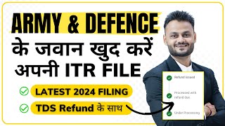 ITR Filing for army and security personals [upl. by Nahum]