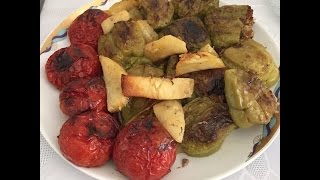 Γεμιστά Με κιμά  Greek Gemista Stuffed Peppers amp tomatoes Αγάπα Με Αν Dolmas [upl. by Amehr138]