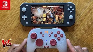 Fighting Games on Nintendo Switch Lite with Pro Controller Gameplay [upl. by Esoryram]