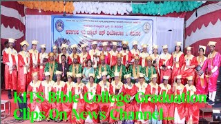 KITS Graduation Clips On News Channel KITS graduation bidar karnataka [upl. by Junie]