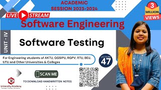 SE47 Software Testing  Verification and Validation in Software Engineering [upl. by Pogah]