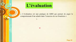 TOPETUDES GESTION DES RESSOURCES HUMAINES V5 La Rémunération et Lévaluation 2FItfJ LxC4 [upl. by Linker393]