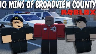 FIRST 10 MINUTES OF ROBLOX Broadview County 1997 [upl. by Dahaf]